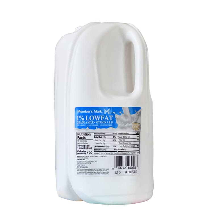 Member'S Mark 1% Lowfat Grade A Milk