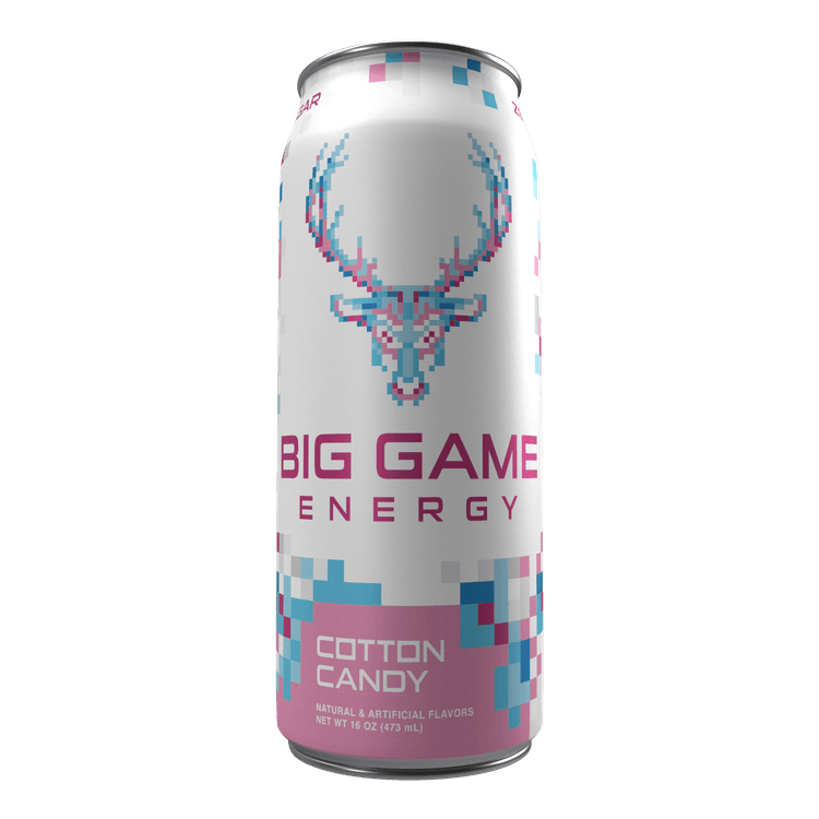 Bucked Up Big Game Energy Drink, Cotton Candy, Oz, Caffeine