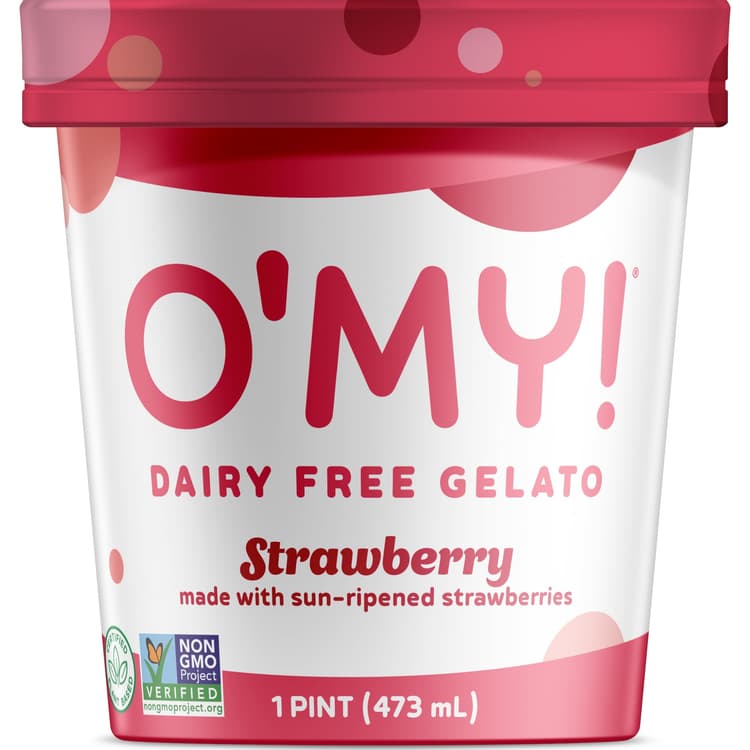 Omy Dairy Free Gelato Strawberry