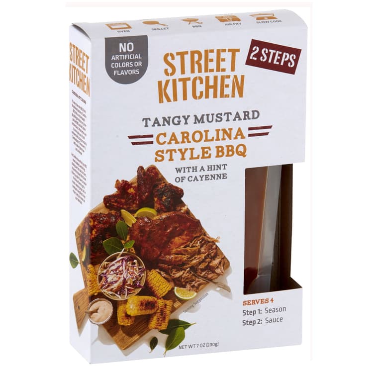 Street Kitchen Bbq Rub And Carolina Style Sauce Kit