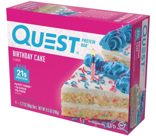 Is it Shellfish Free? Quest Birthday Cake Protein Bar