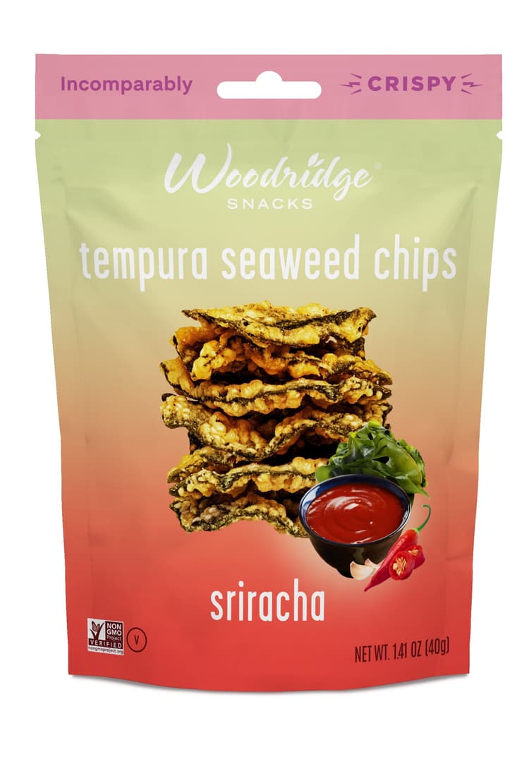 Woodridge Sriracha Tempura Seaweed Chips