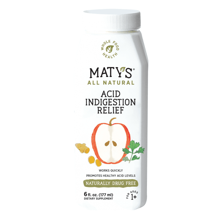 Maty'S All Natural Acid And Indigestion Relief, Drug-Free And Natural