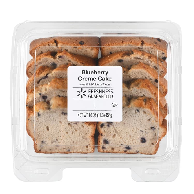 Freshness Guaranteed Blueberry Creme Cake
