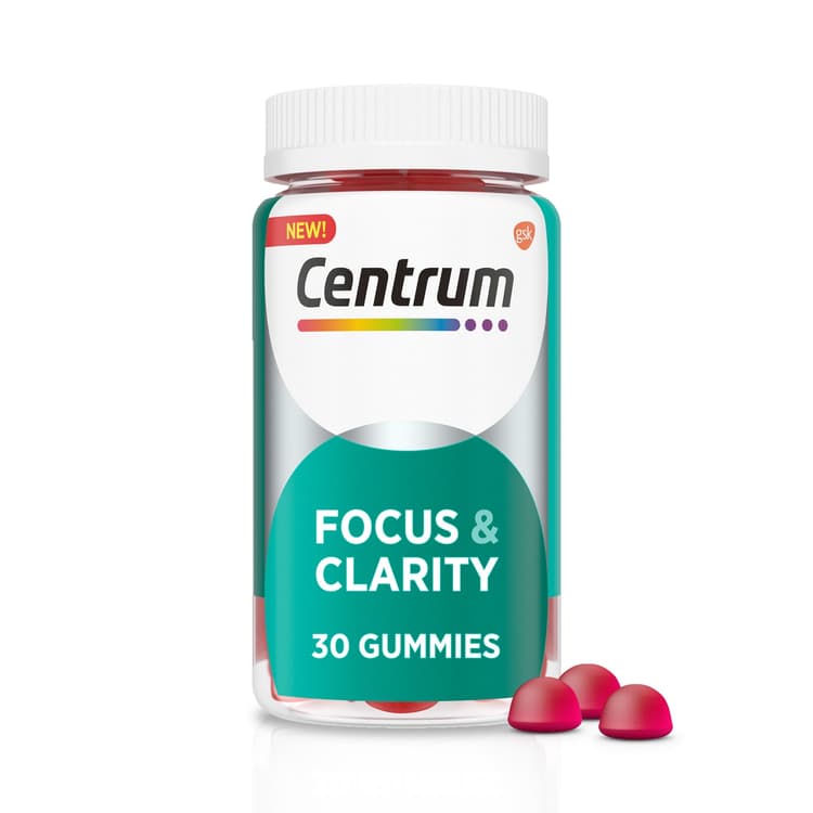 Centrum Focus And Clarity Focus Supplement Gummies, Cognizin Citicoline