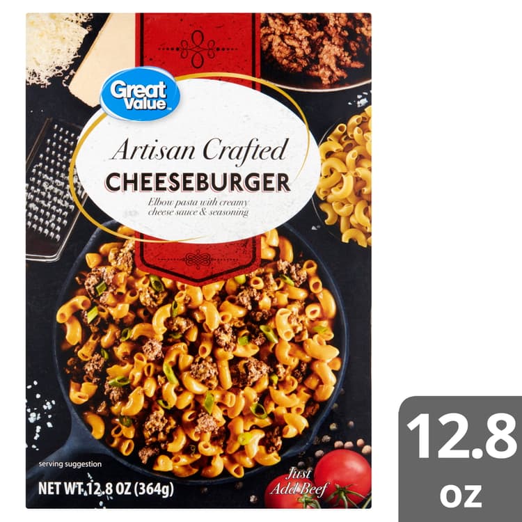 Great Value Artisan Crafted Cheeseburger