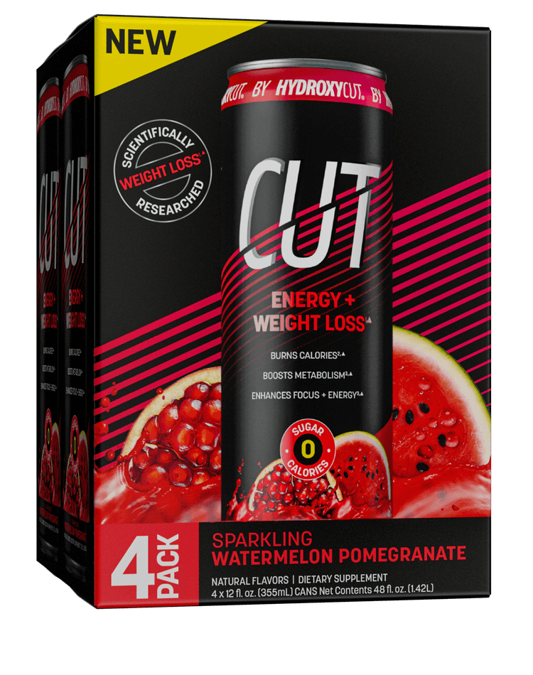 Cut By Hydroxycut, Weight Loss + Energy Drink, Watermelon & Pomegranate
