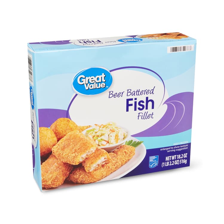 Great Value Beer Battered Fish Fillet