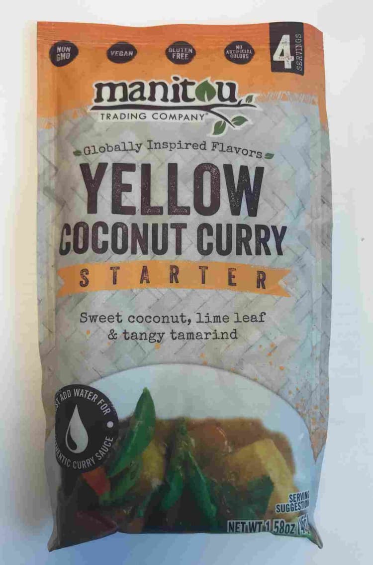 Manitou Trading Company Yellow Coconut Curry Starter