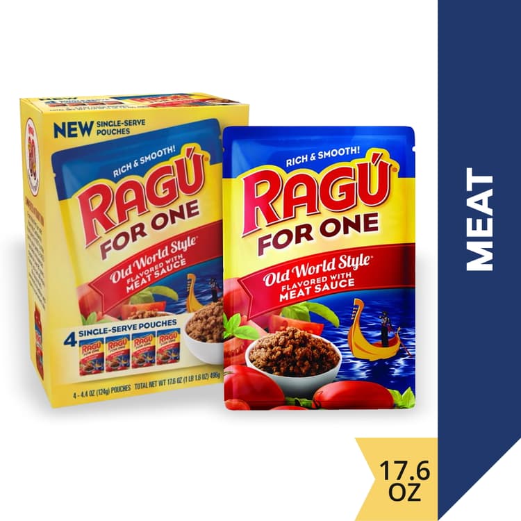 Ragu Old World Style Meat Single Serve Pasta Sauce