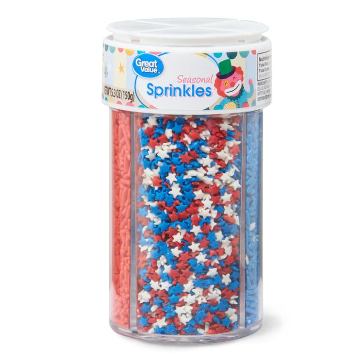 Great Value Seasonal Sprinkles, Patriot