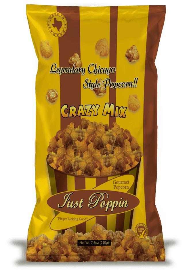 Just Poppin Gourmet Crazy Mix Popcorn