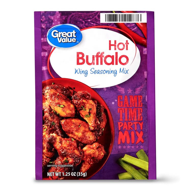 Great Value Hot Buffalo Wing Mix