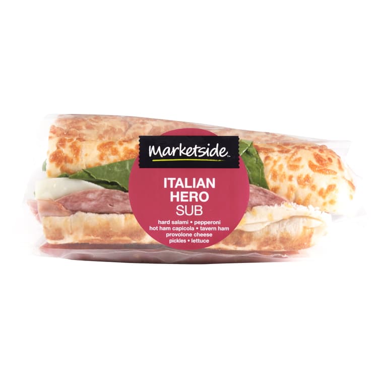 Marketside Italian Hero Sub, Half