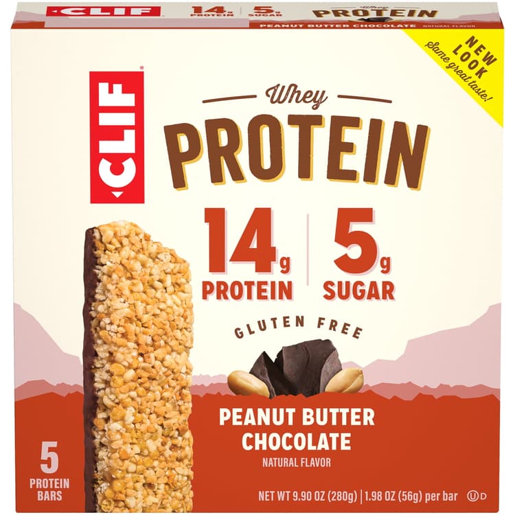 Clif Bar Whey Protein Peanut Butter Chocolate Protein Bars