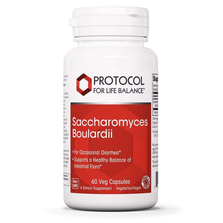 Protocol For Life Balance Saccharomyces Boulardii 60 Veg Capsules