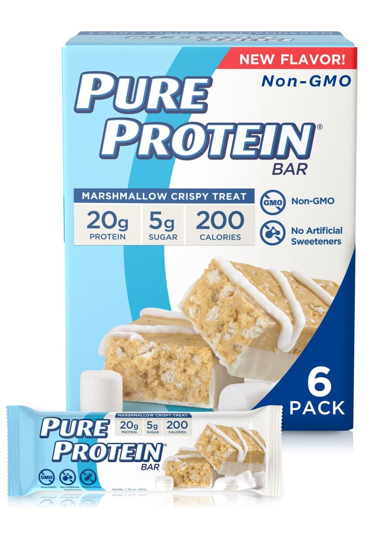 Pure Protein Bars, Marshmallow Crispy Treat