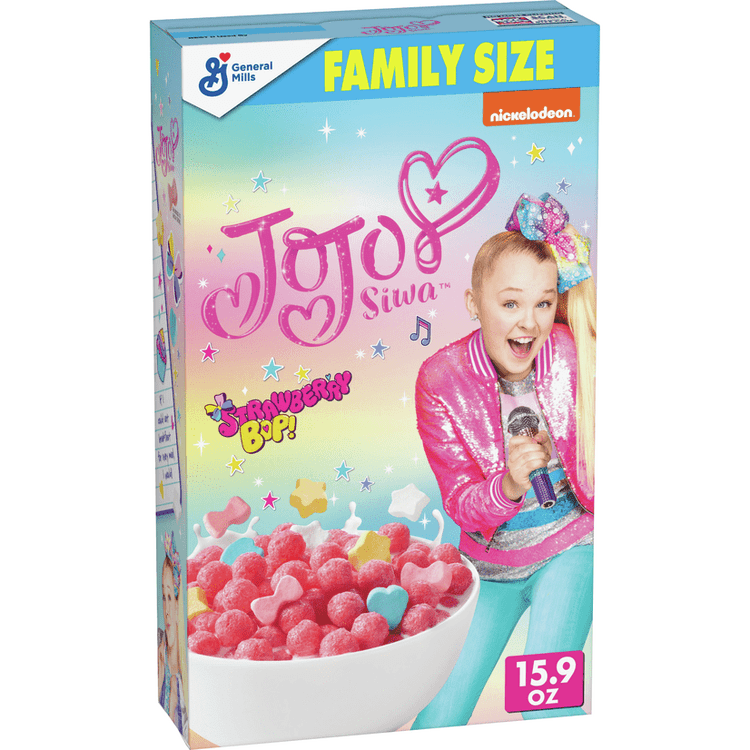 Jojo Siwa Strawberry Bop Breakfast Cereal
