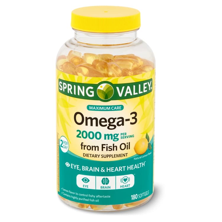 Spring Valley Omega-3 From Fish Oil Maximum Care Softgels