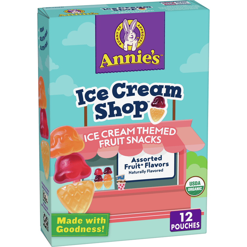 Annie'S Ice Cream Shop Fruit Snacks