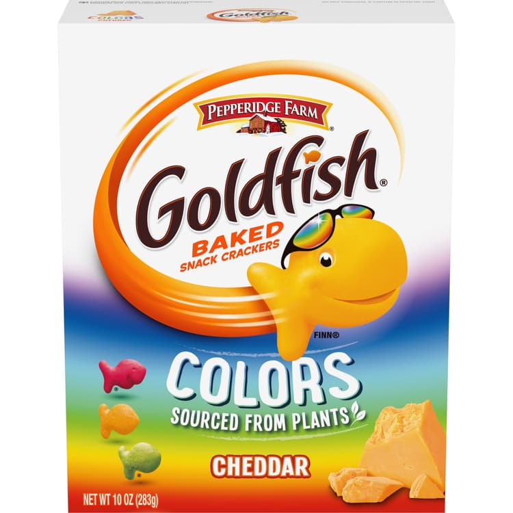 Goldfish Colors Cheddar Crackers, Snack Crackers