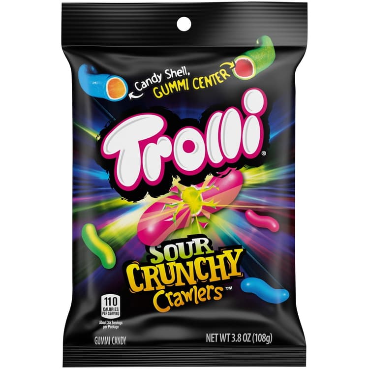 Trolli Sour Crunchy Crawlers Gummy Worms