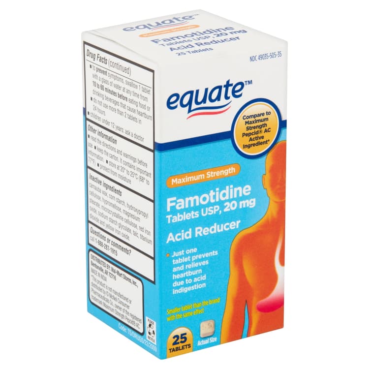 Equate Maximum Strength Acid Reducer Tablets