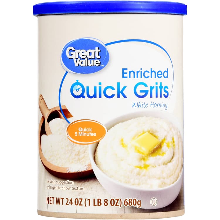 Great Value, Enriched Quick Grits