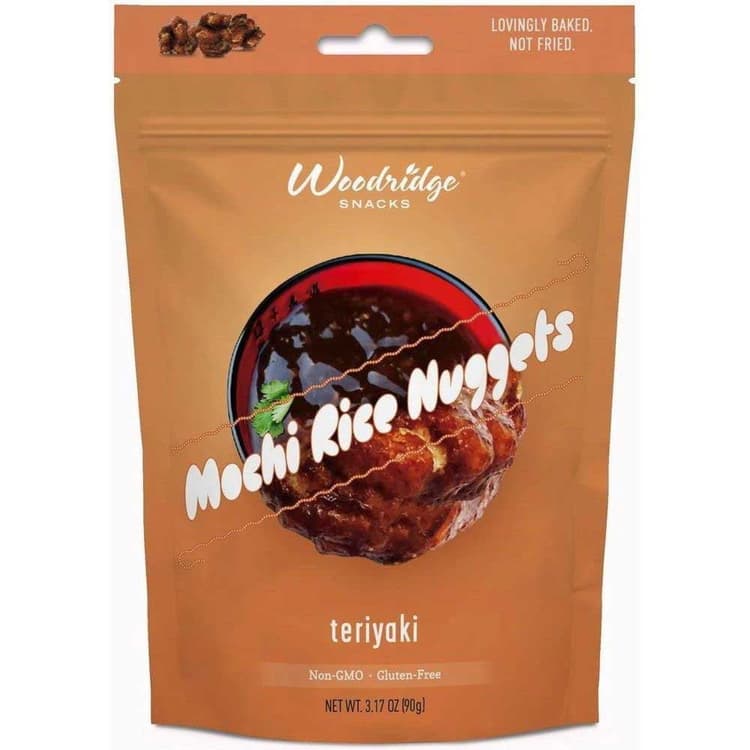Woodridge Teriyaki Mochi Rice Nugget, - 12 Per Case