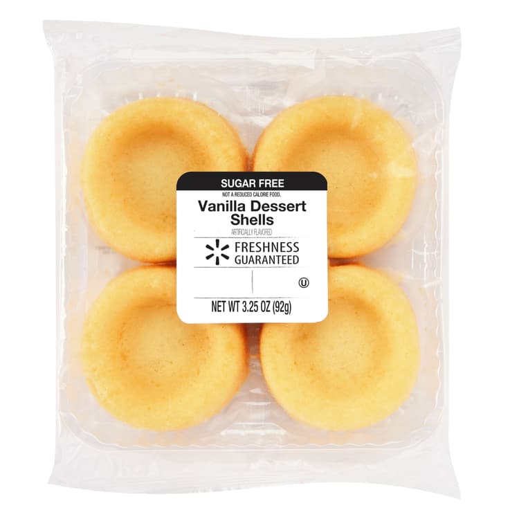 Freshness Guaranteed Sugar Free Vanilla Dessert Shells