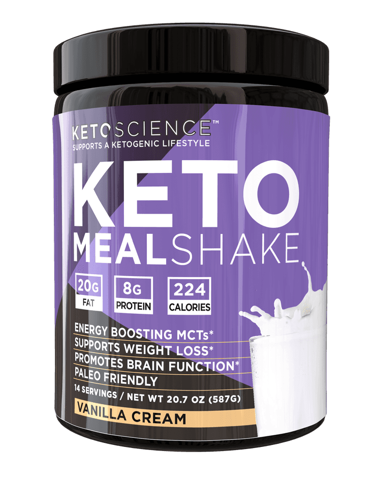Ketoscience Mealshake Ketogenic Natural Vanilla
