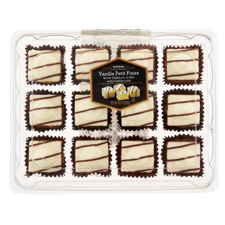 Marketside Vanilla Petit Fours