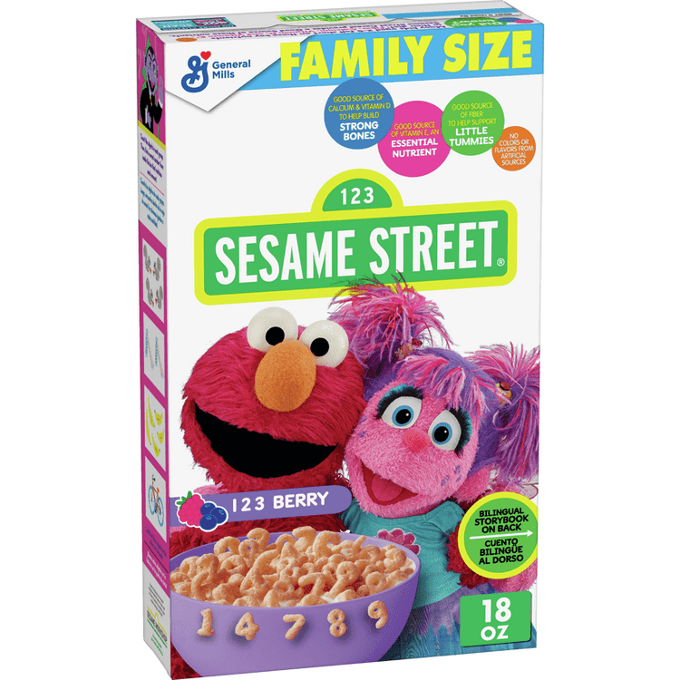 Sesame Street Breakfast Cereal, Berry