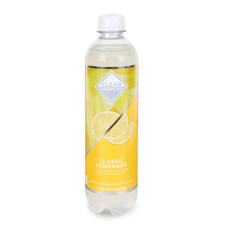 Clear American Sparkling Water, Classic Lemonade