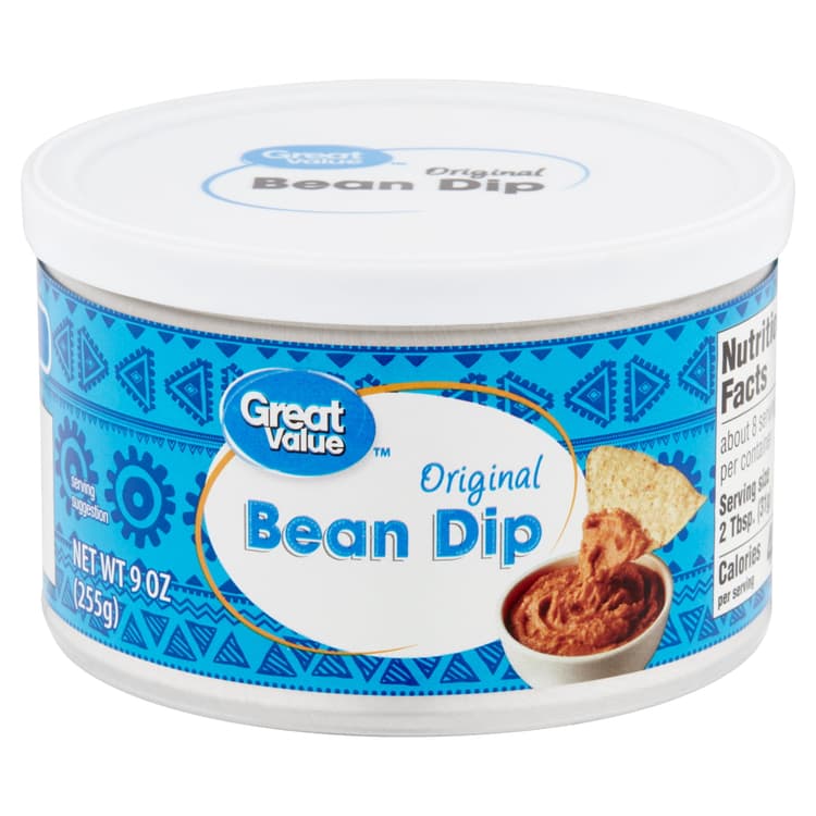 Great Value Original Flavor Bean Dip