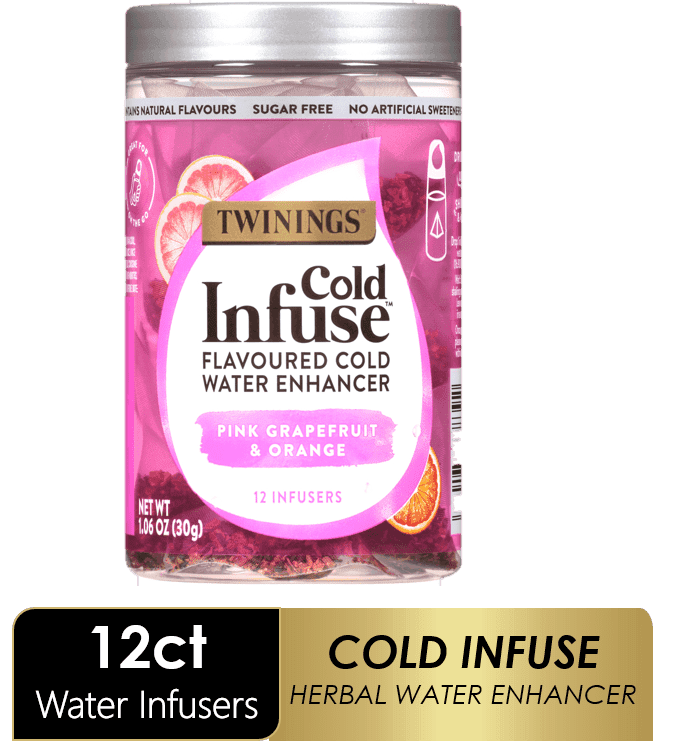 Twinings Cold Infuse, Pink Grapefruit & Orange