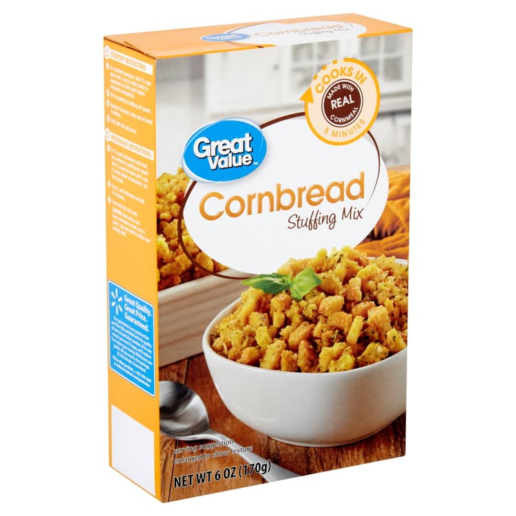 Great Value Cornbread Stuffing Mix