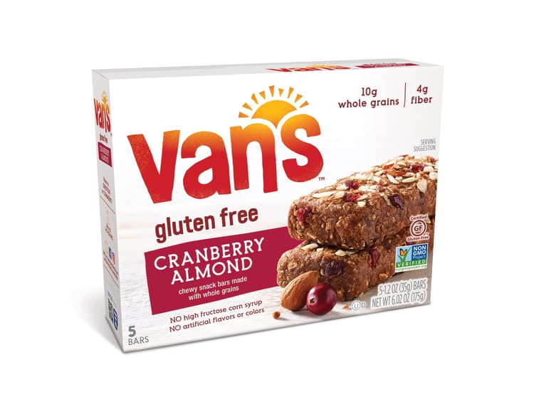 Van'S Snack Bars, Cranberry Almond