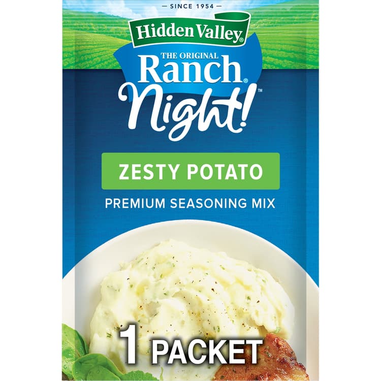 Hidden Valley Ranch Night! Zesty Potato Premium Seasoning Mix