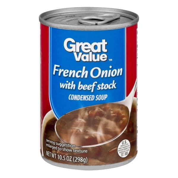 Great Value French Onion With Beef Stock Condensed Soup
