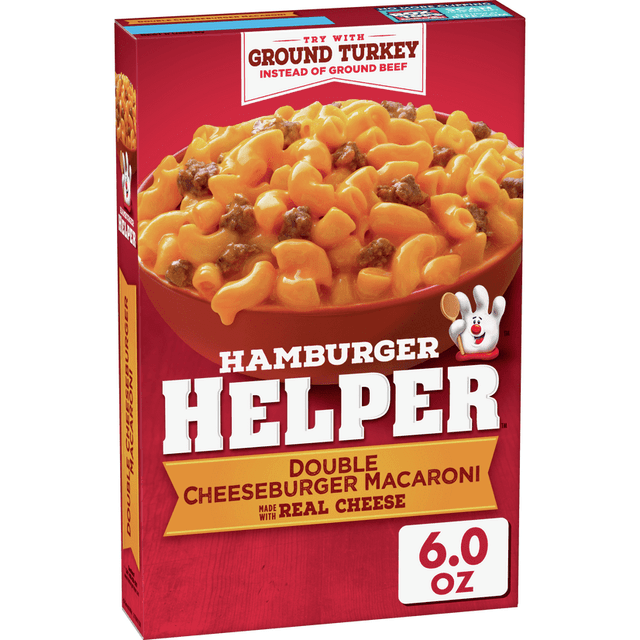 Is it Alpha Gal Friendly? Hamburger Helper Double Cheeseburger Macaroni Pasta Meal