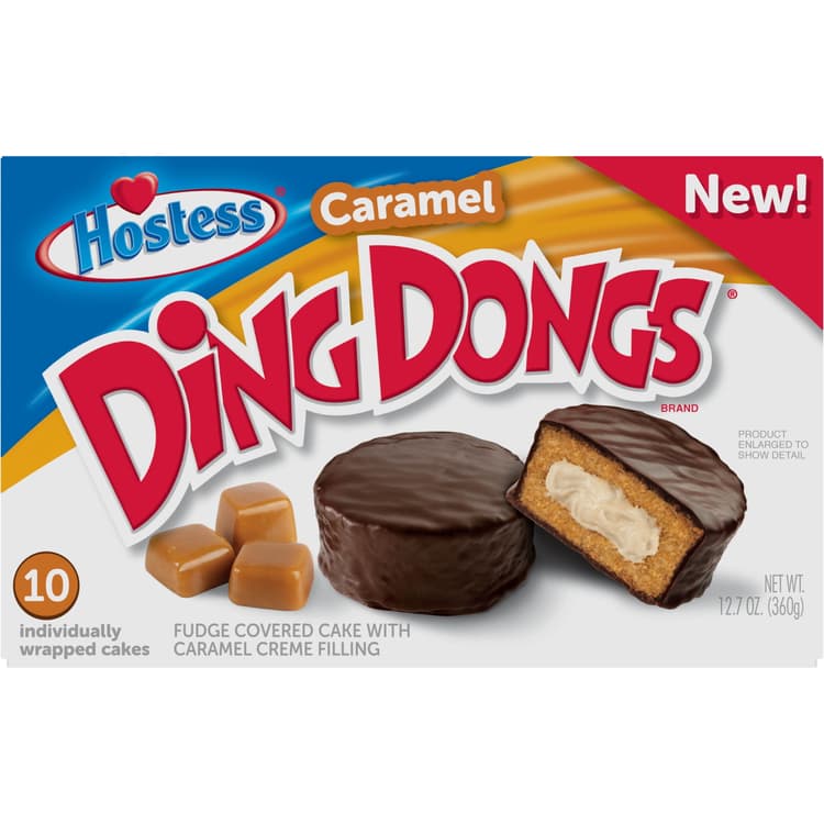 Hostess Caramel Ding Dongs