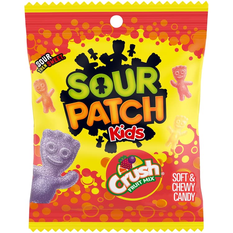 Sour Patch Kids Soft & Chewy Crush Soda Fruit Mix