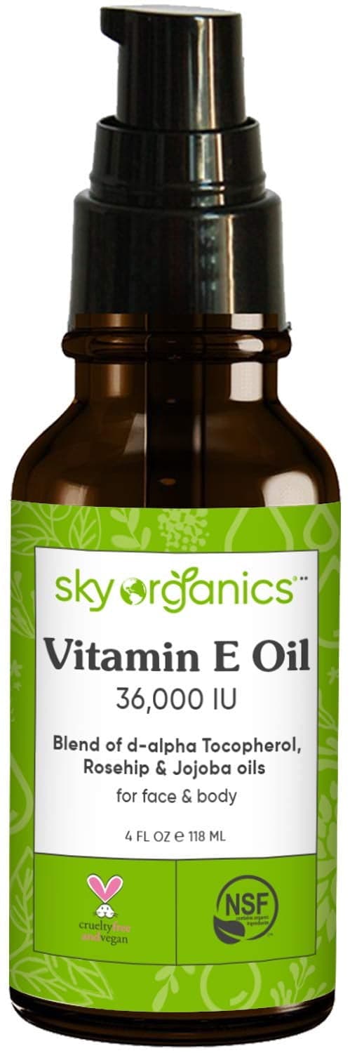 Sky Organics Moisturizing Vitamin E Oil With 36,000 Iu