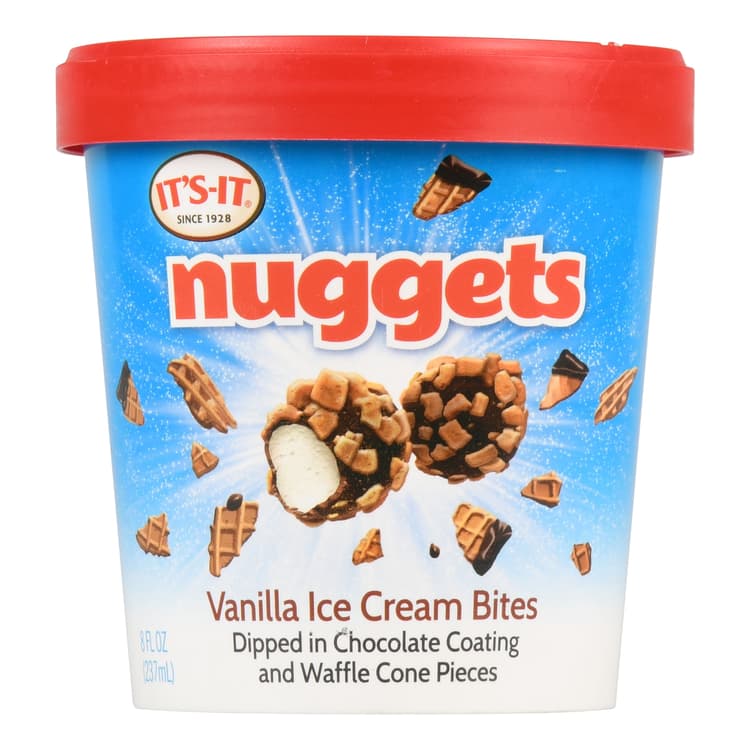 It S-It Ice Cream It'S-It Nuggets Vanilla I/C Choc & Cone