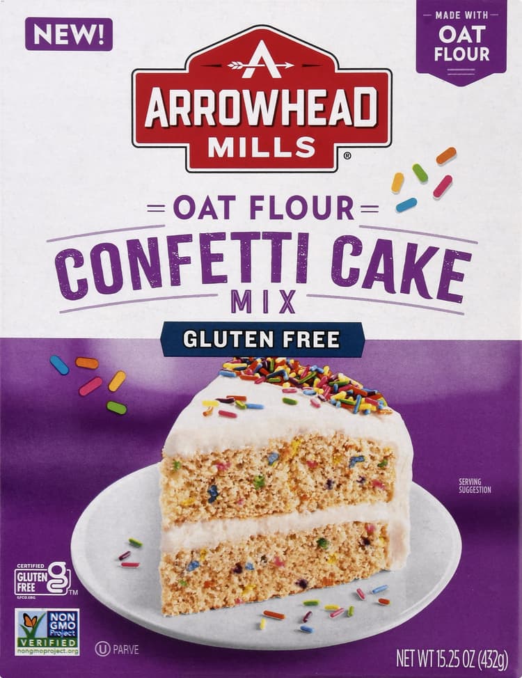 Arrowhead Mills Gluten Free Confetti Cake Mix