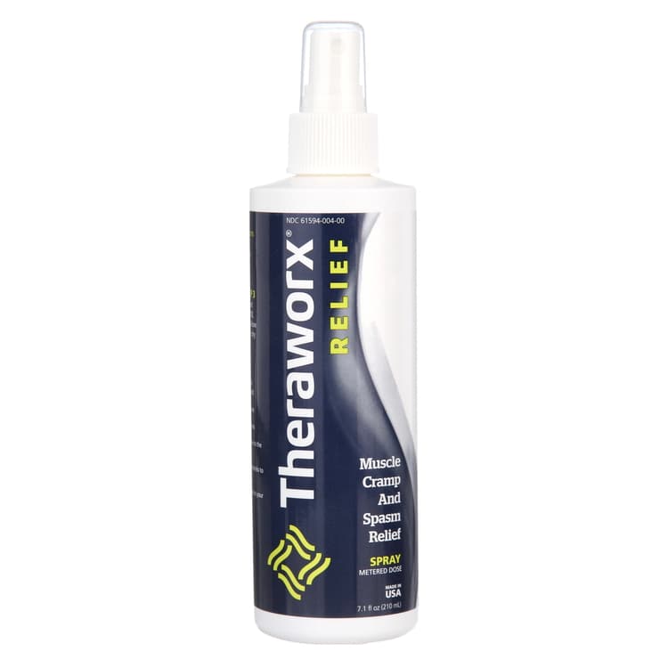 Theraworx Relief Fast Acting Spray For Leg Cramps, Foot Cramps And Muscle Soreness