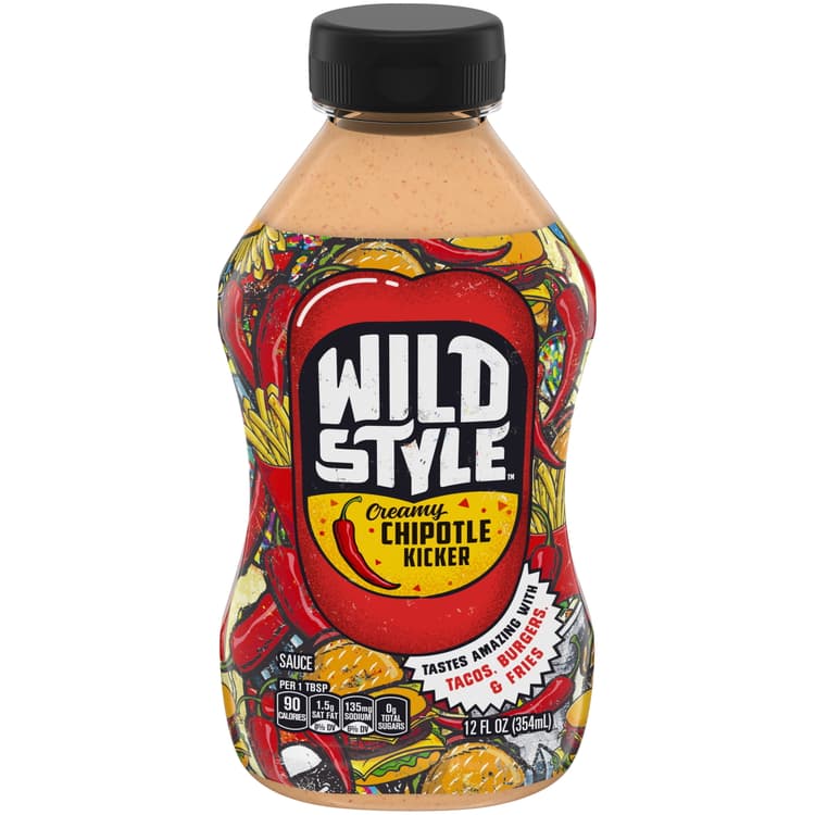 Wild Style Creamy Chipotle Kicker Sauce, Oz