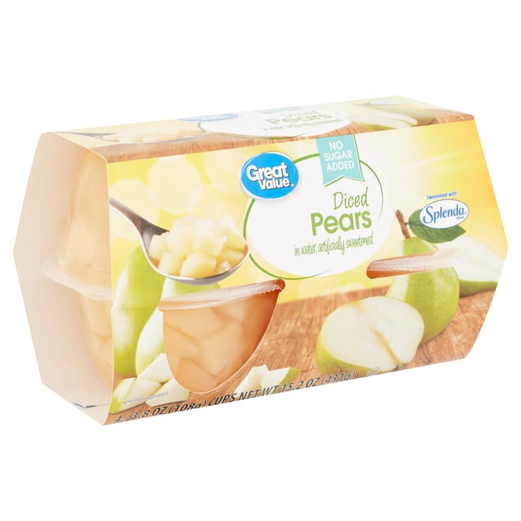 Great Value Diced Pears