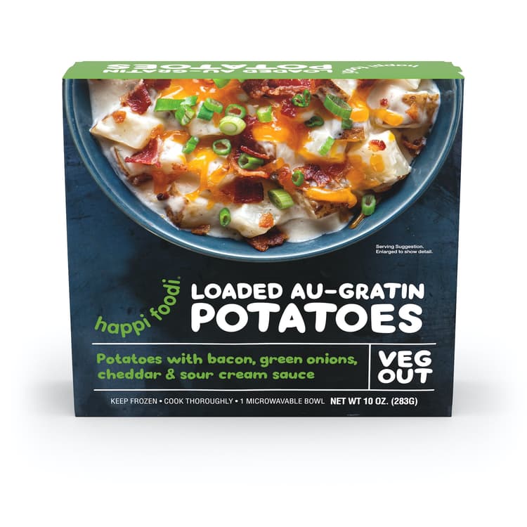 Happi Foodi Loaded Au Gratin Potatoes
